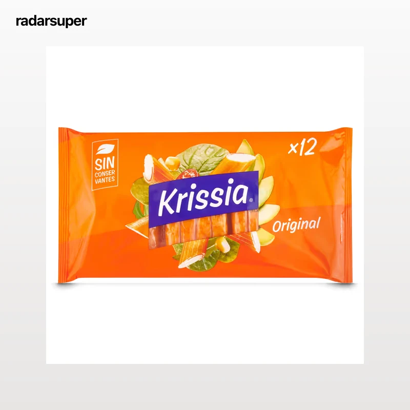 Palitos de surimi refrigerados Krissia 180 g