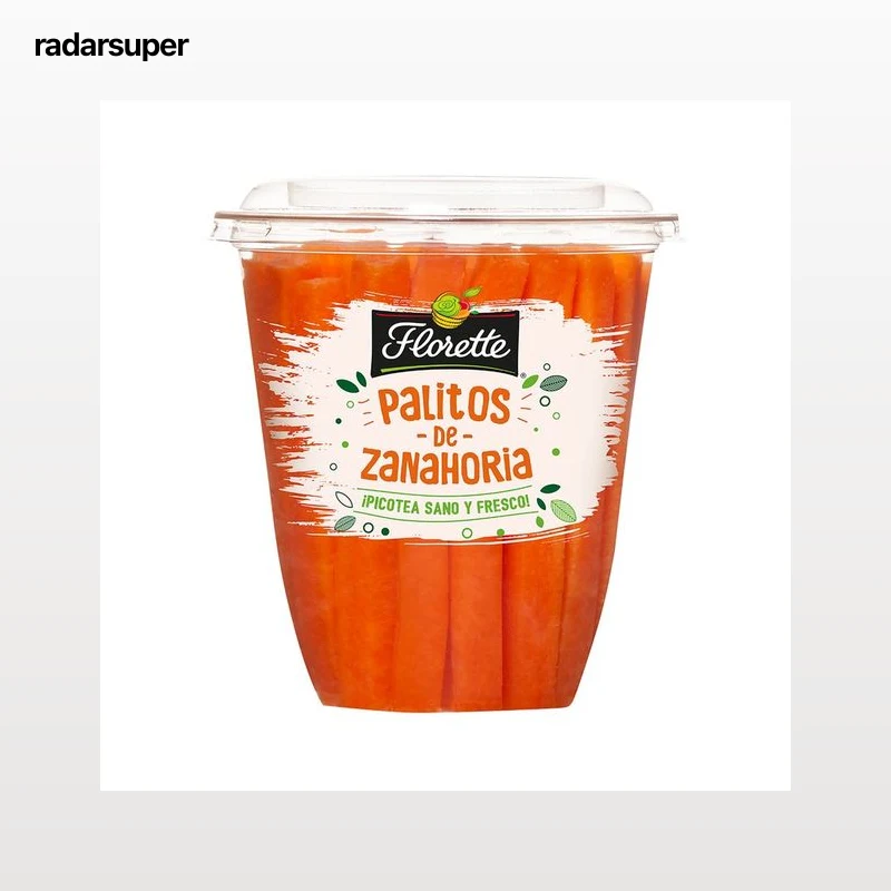 Palitos zanahoria FLORETTE 165 gr.