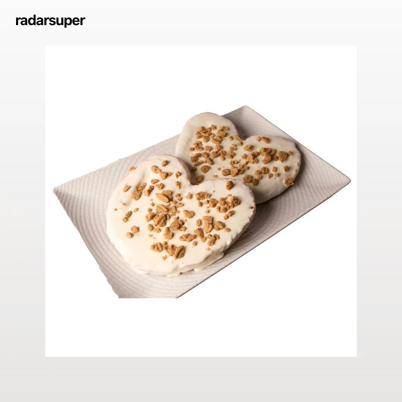 Palmera blanca con crumble 2 uds, 240 g.