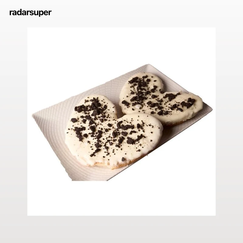 Palmera blanca con galleta de cacao 2 uds, 240 g.