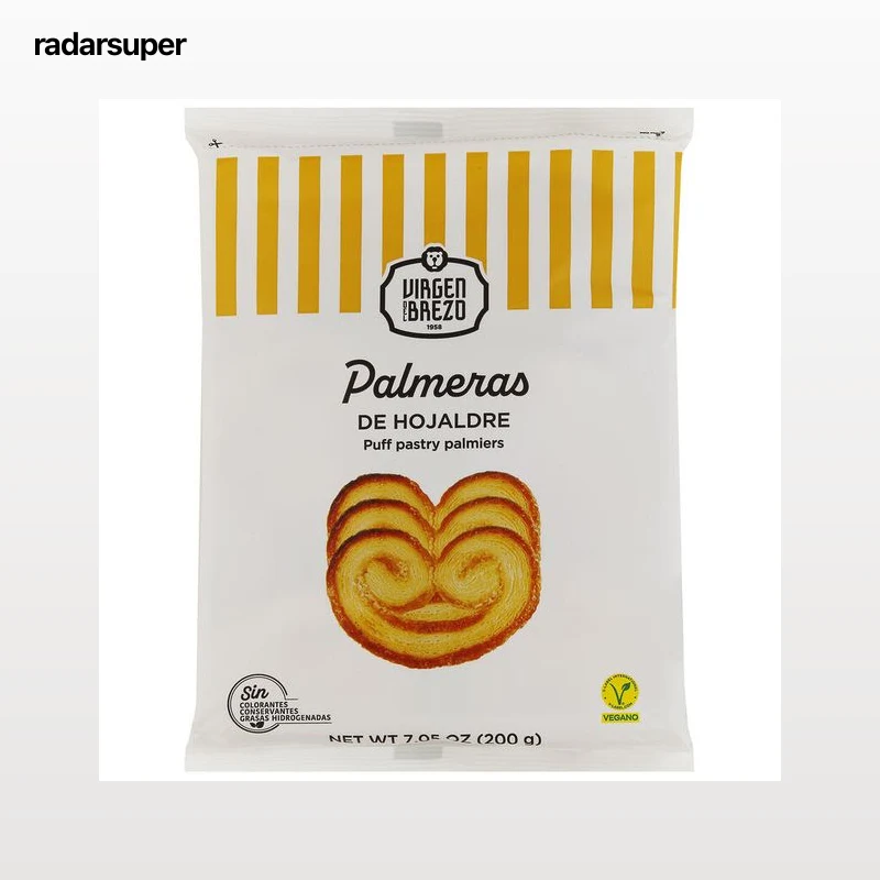 Palmera hojaldre Virgen Brezo 200g