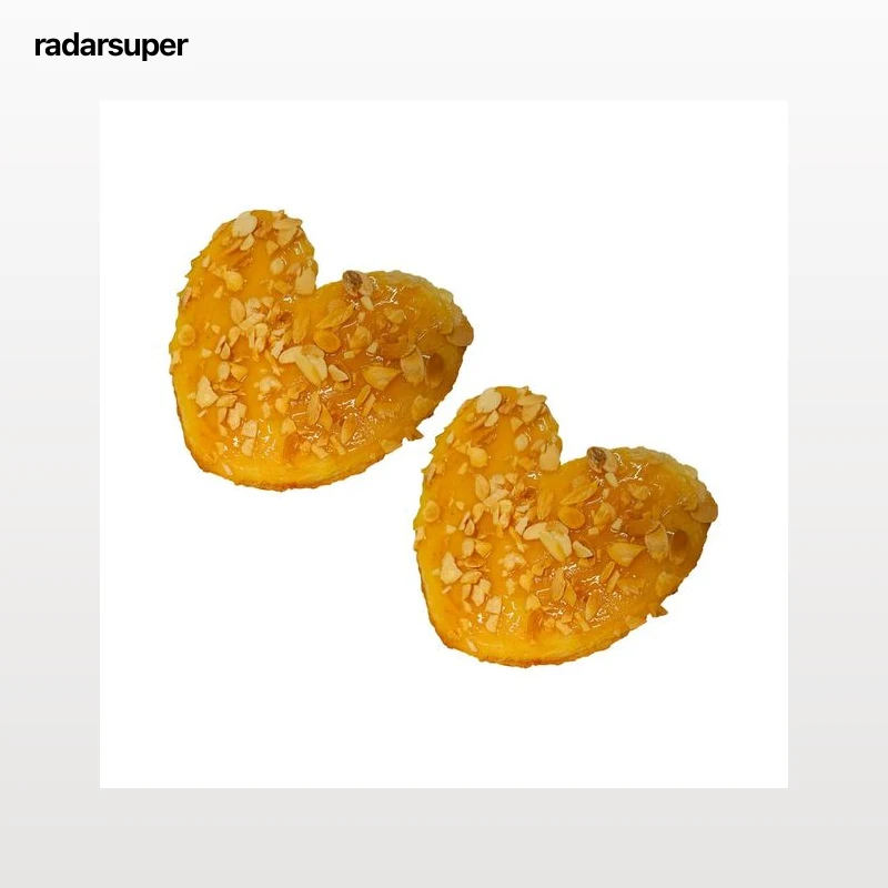 Palmera de yema con almendra 2 uds, 240 g.