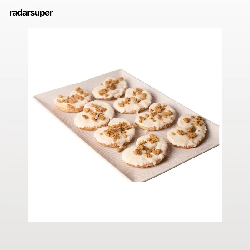 Palmerita de chocolate blanco con crumble 8 uds, 270 g.