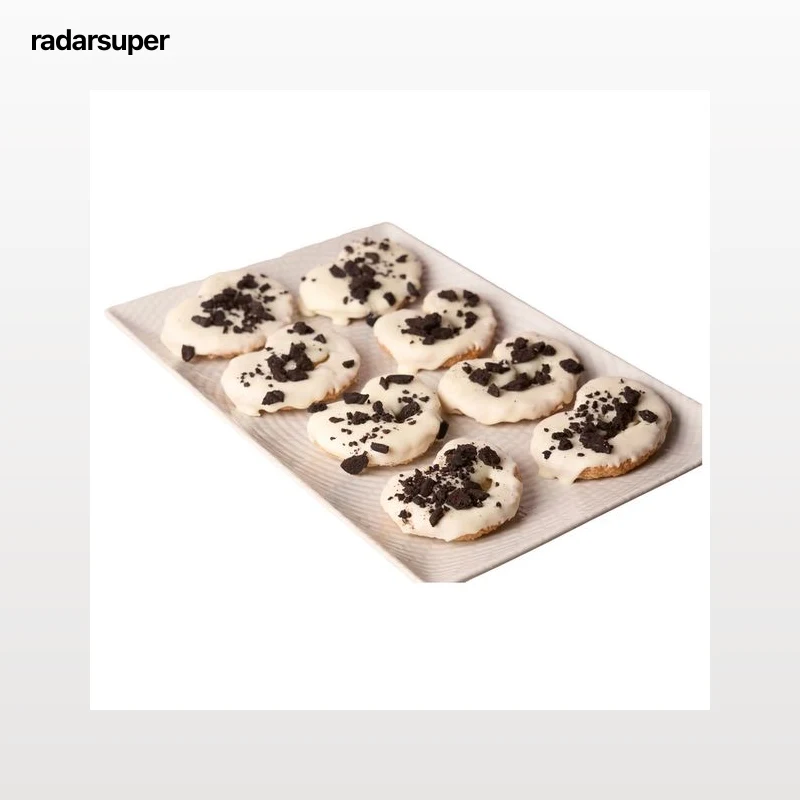 Palmerita de chocolate blanco con crumble de cacao 8 uds, 270 g.