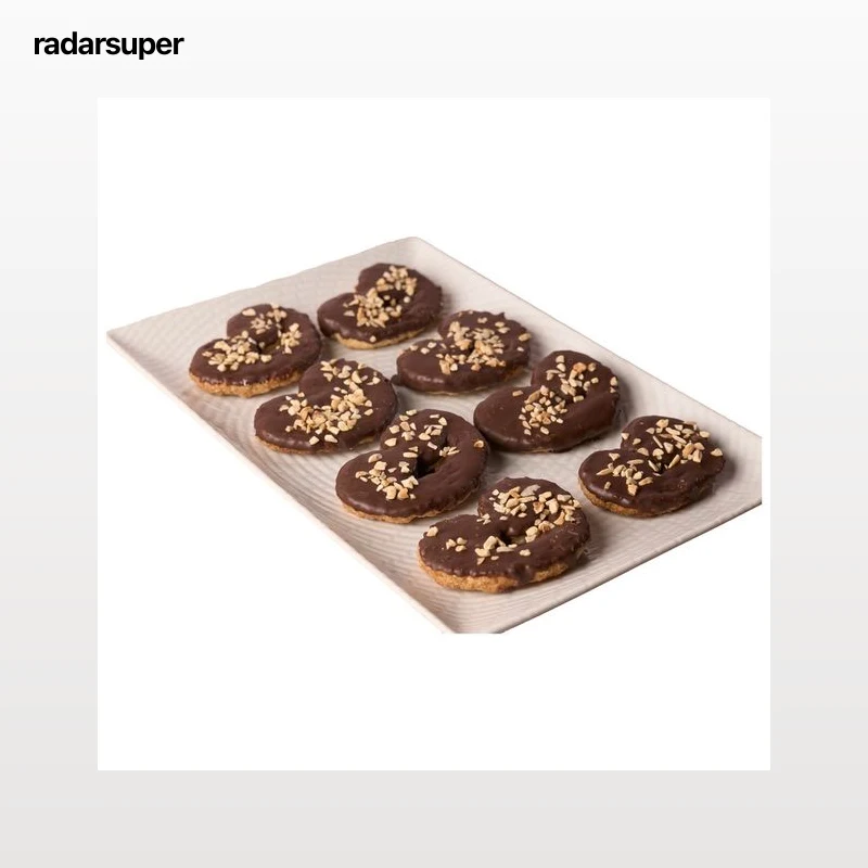 Palmerita de chocolate con crocanti 8 uds, 270 g.