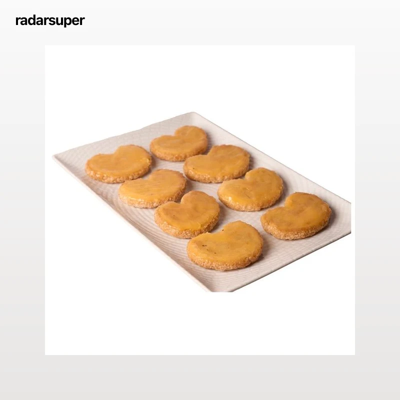 Palmerita de yema 8 uds, 250 g.