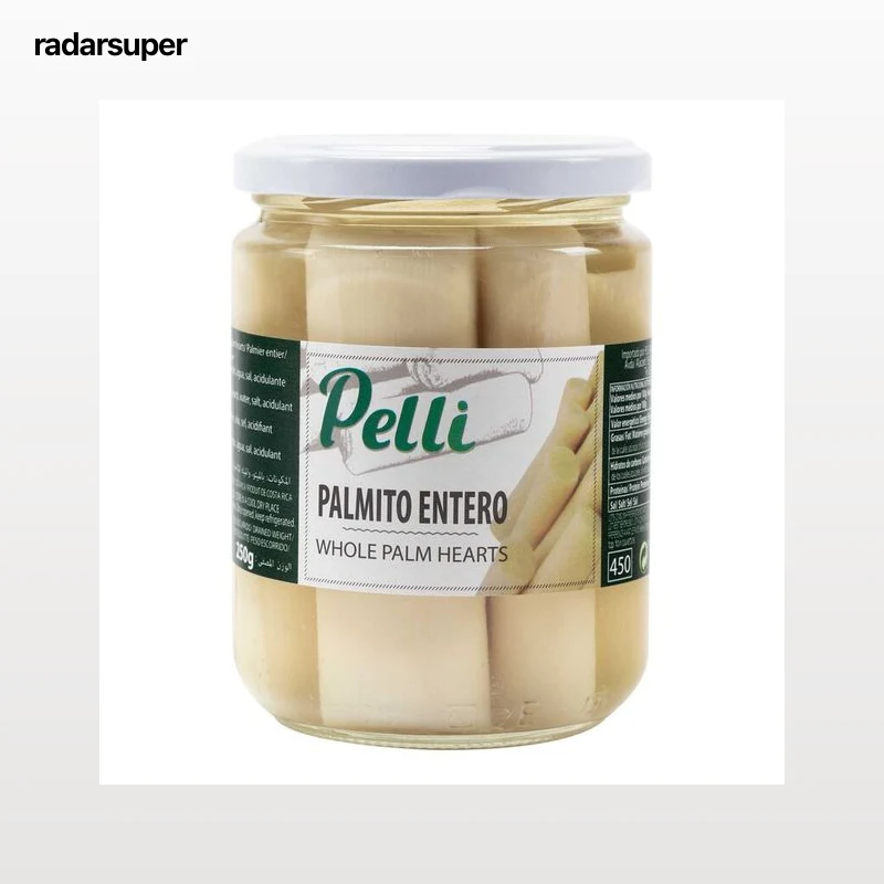 Palmito entero Pelli 250g