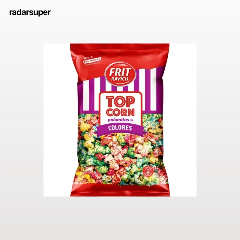 Palomitas de colores Frit Ravich sin gluten 130 g.