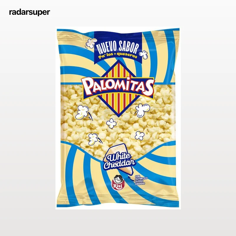 Palomitas con queso cheddar Risi 90g