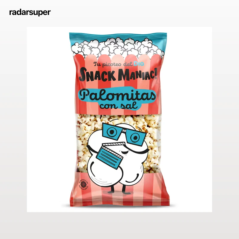 Palomitas con sal Dia Snack Maniac 80 g