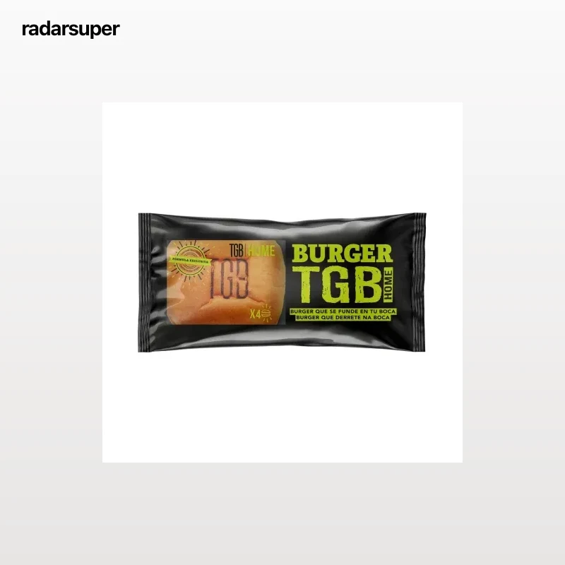 Pan burger TGB 4 uds.