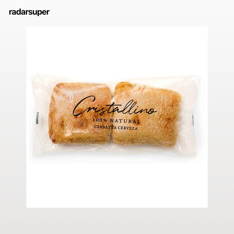 Pan Cristallino Ciabatta cerveza, 2 uds. 195 g.