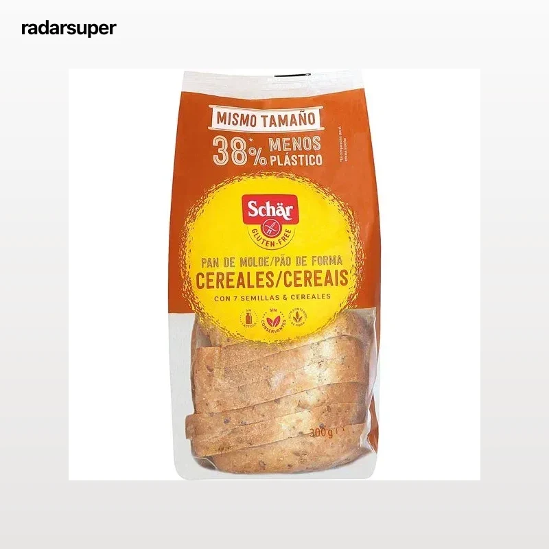 Pan de Cereales sin Gluten 300G