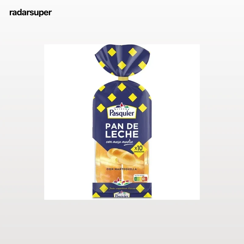 Pan de leche Pasquier 350 g.