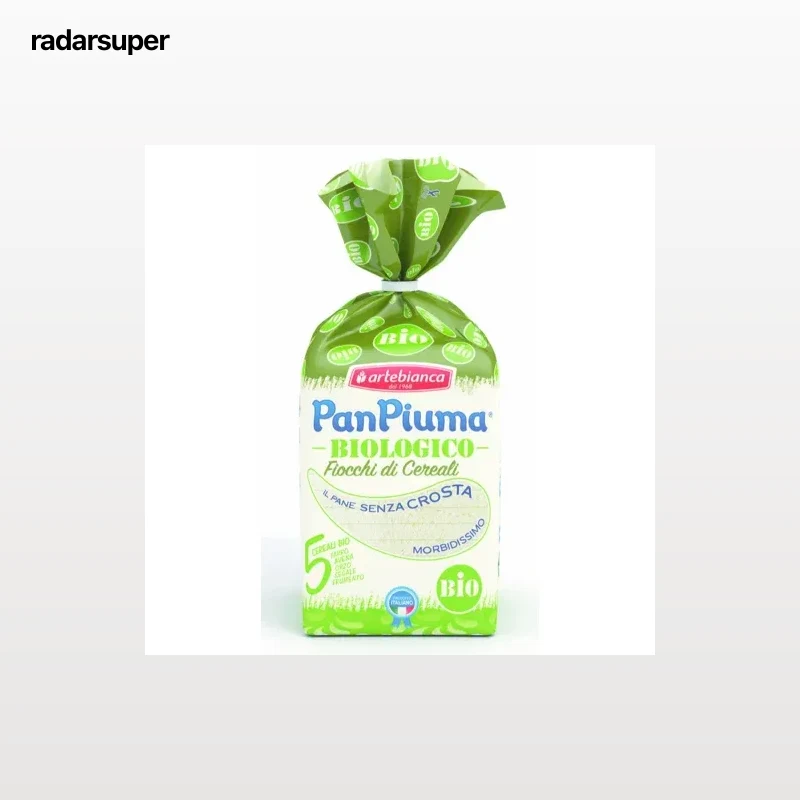 Pan de molde de 5 cereales sin corteza ecológico Artebianca 400 g.