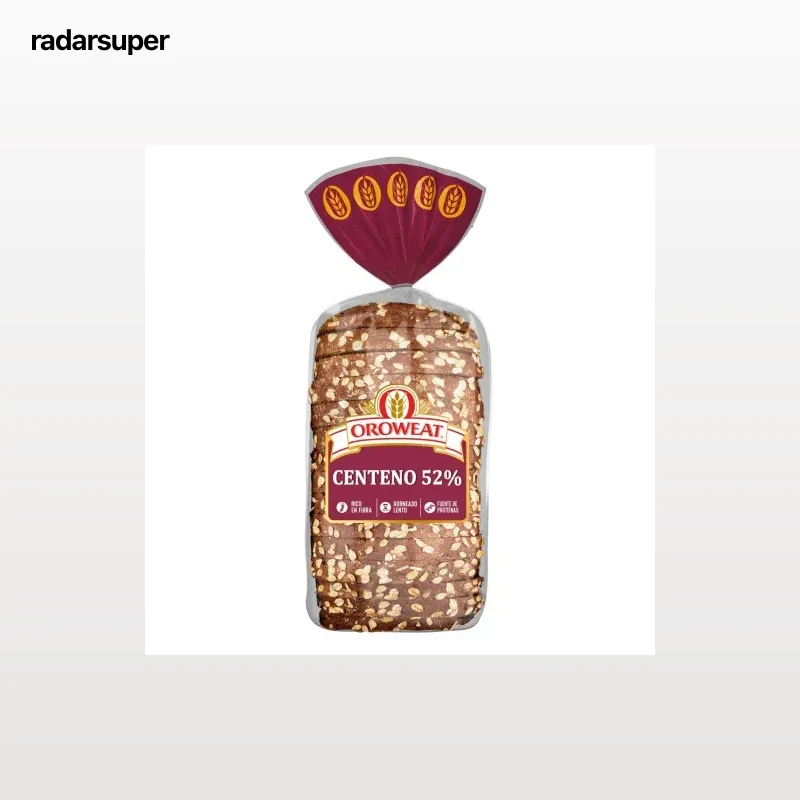 Pan de molde de centeno Oroweat 550 g.