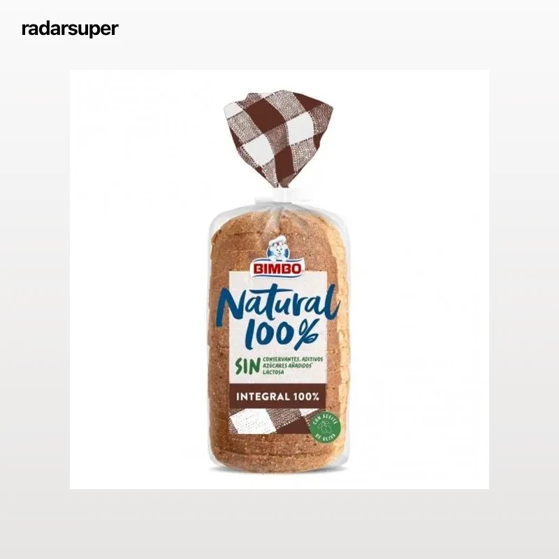 Pan de Molde Natural 100% Integral