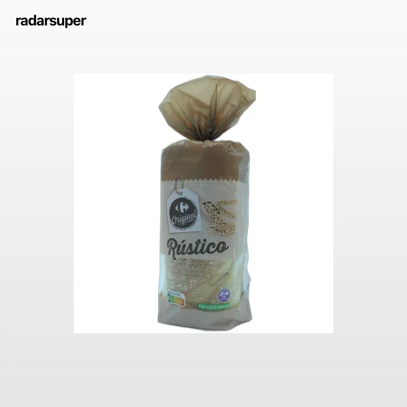 Pan de molde rústico Original Carrefour sin lactosa 675 g