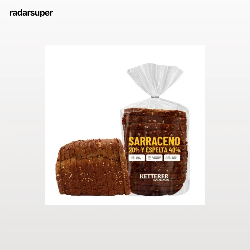 Pan de sarraceno y espelta 450 g