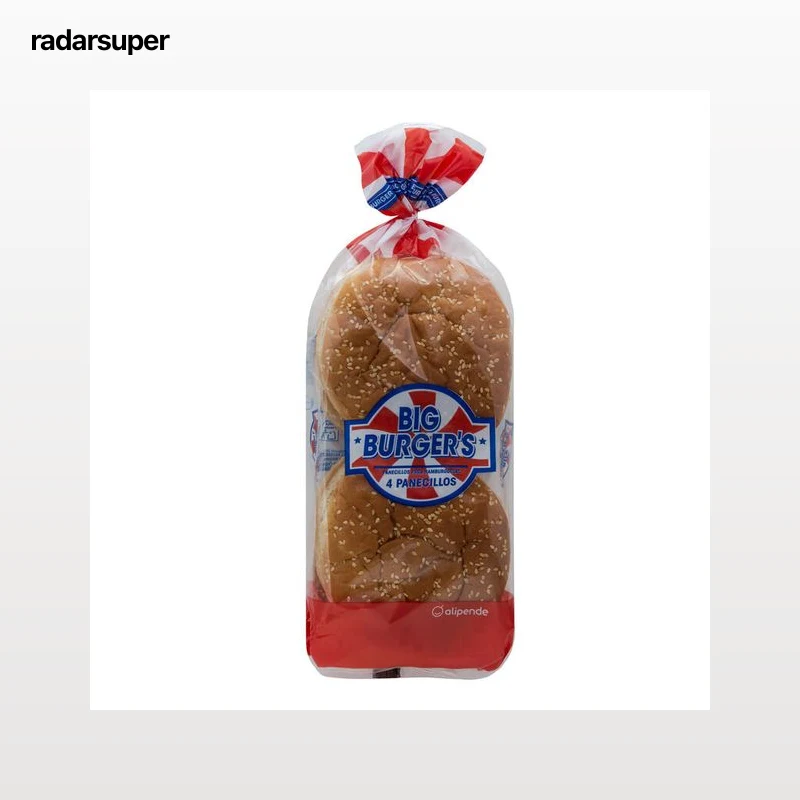 Pan de hamburguesa big burger's Alipende 300g