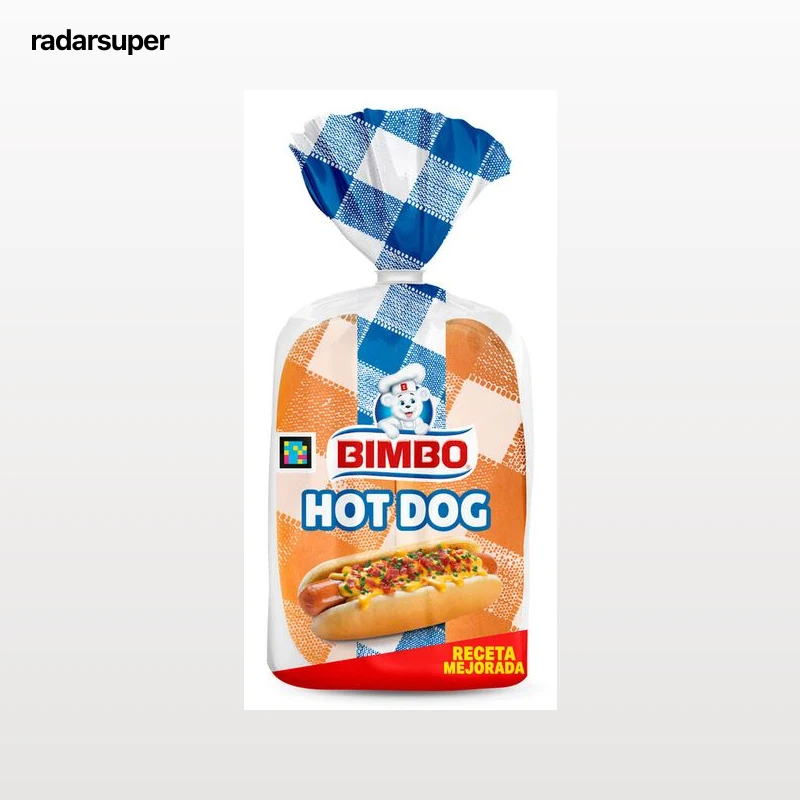 Pan hot dogs Bimbo 4 uds