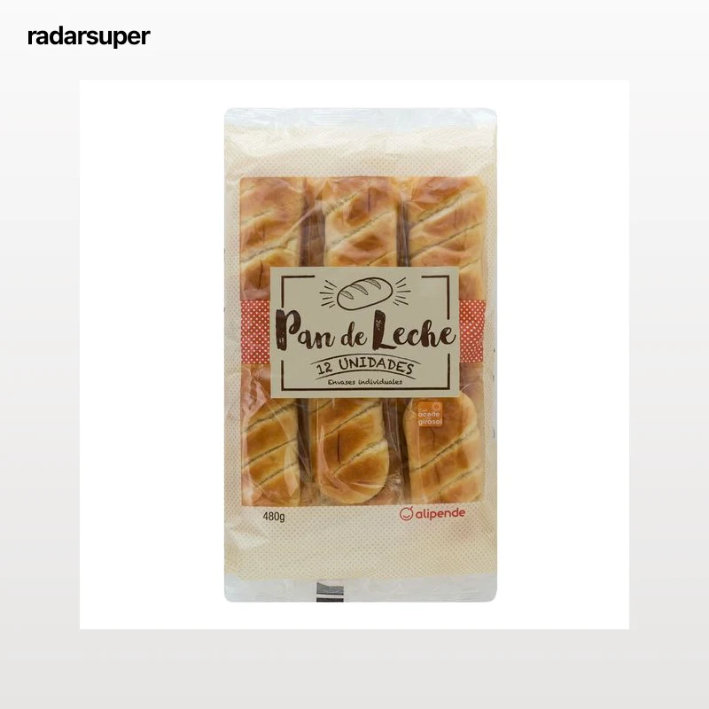 Pan de leche Alipende 12 uds
