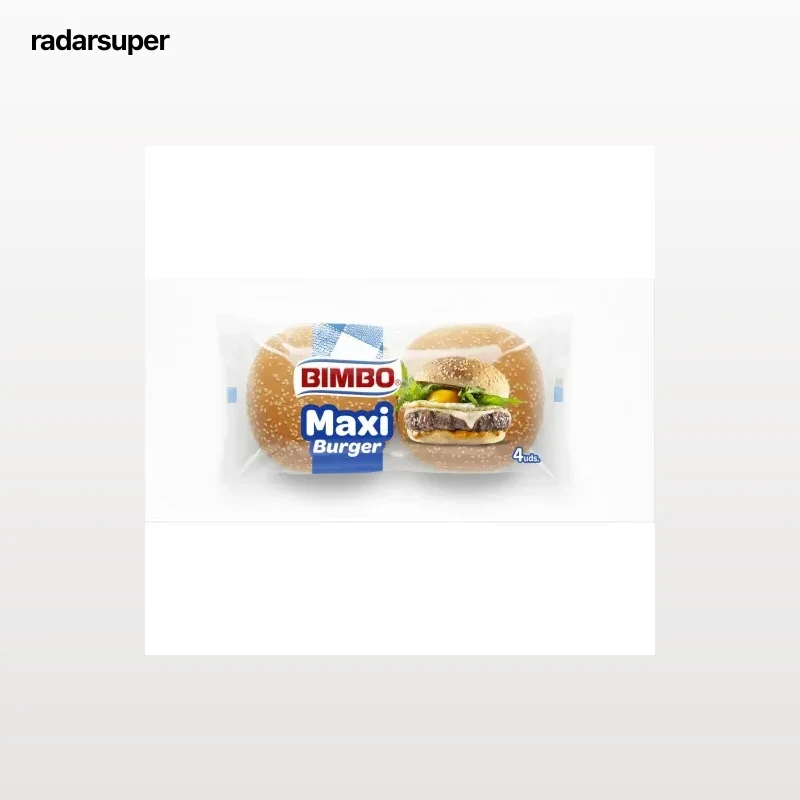 Pan Maxi Burger Bimbo 300 g.