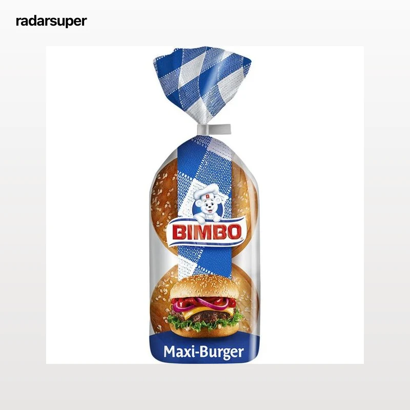 Pan maxi burger Bimbo 4 uds 290g