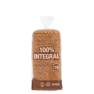 Pan de molde 100% integral