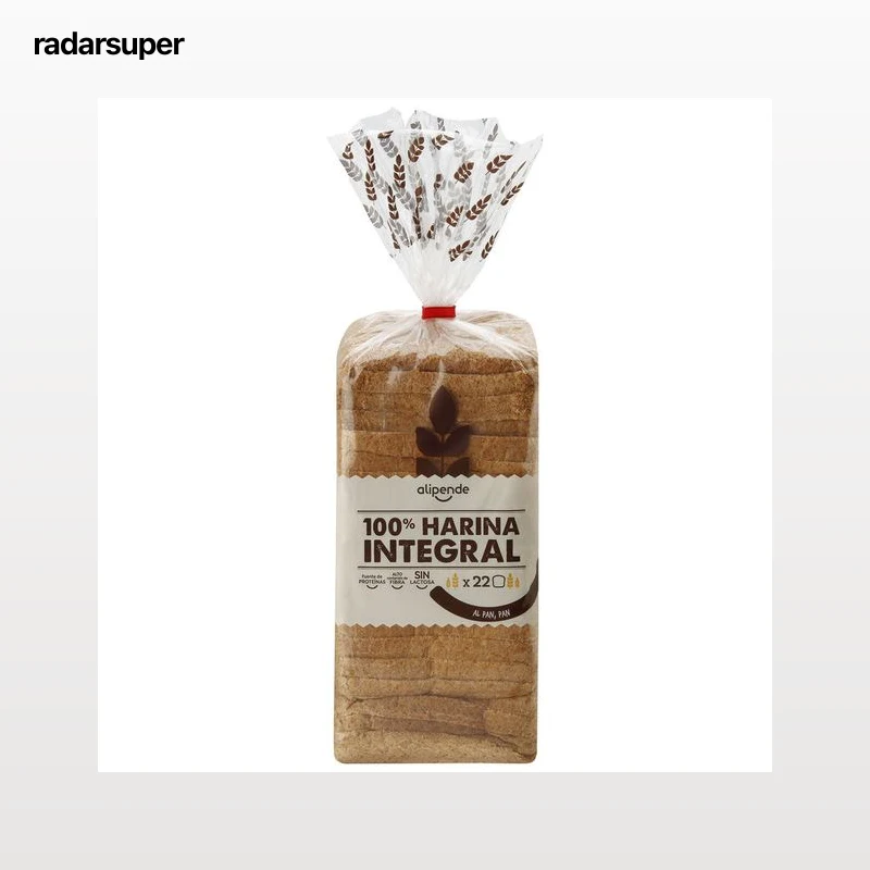 Pan de molde 100% integral sin lactosa Alipende 800g