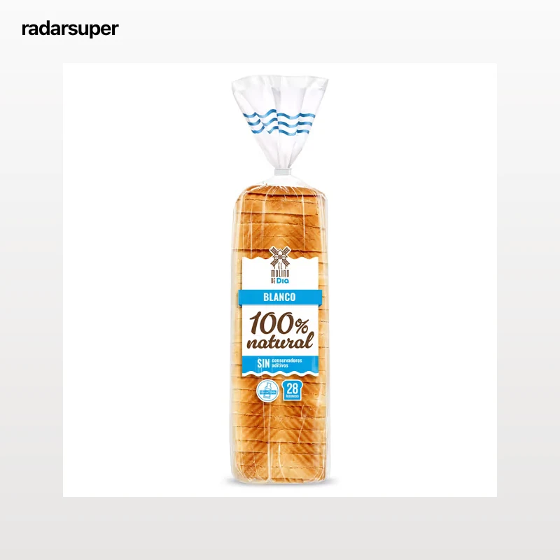 Pan de molde blanco El Molino de Dia 820 g