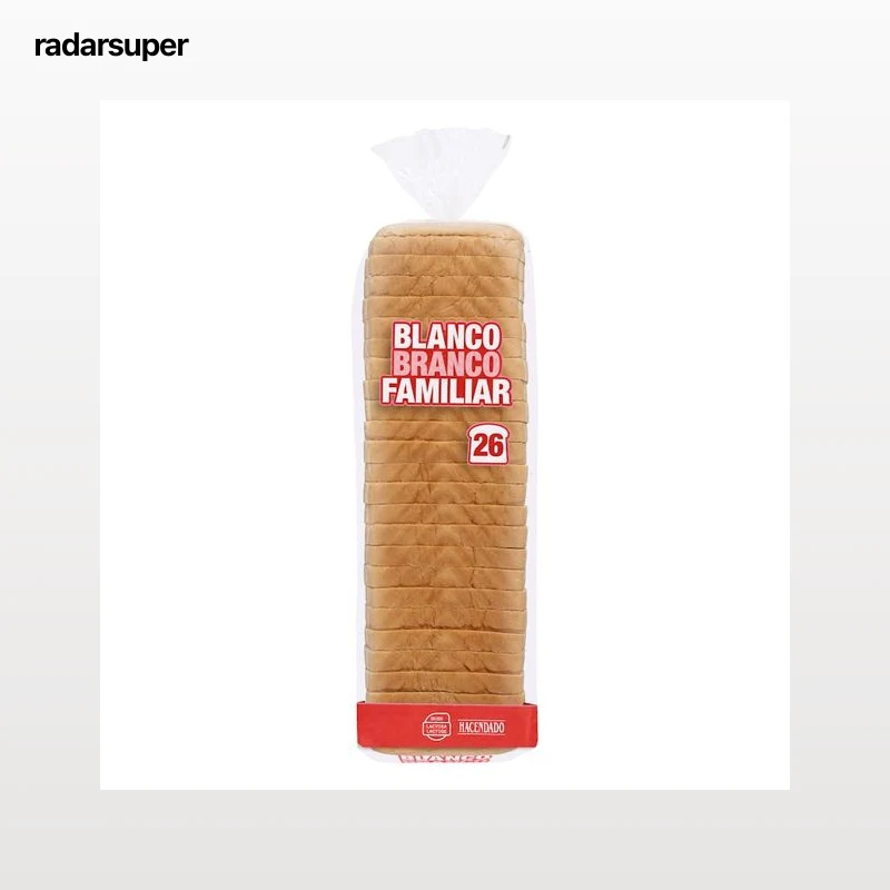 Pan de molde blanco familiar