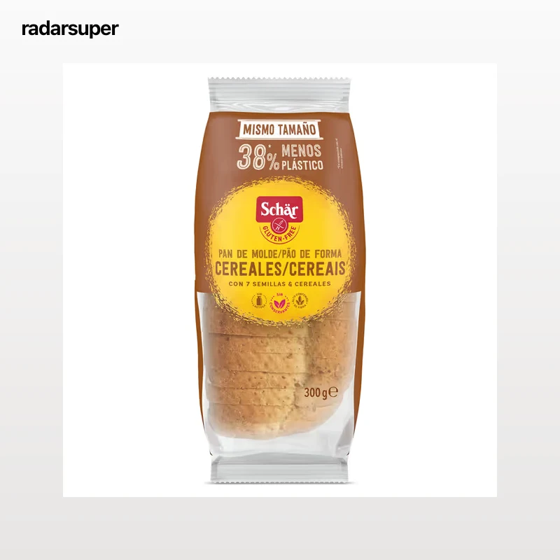 Pan de molde con cereales sin gluten Dr. Schar 300 g