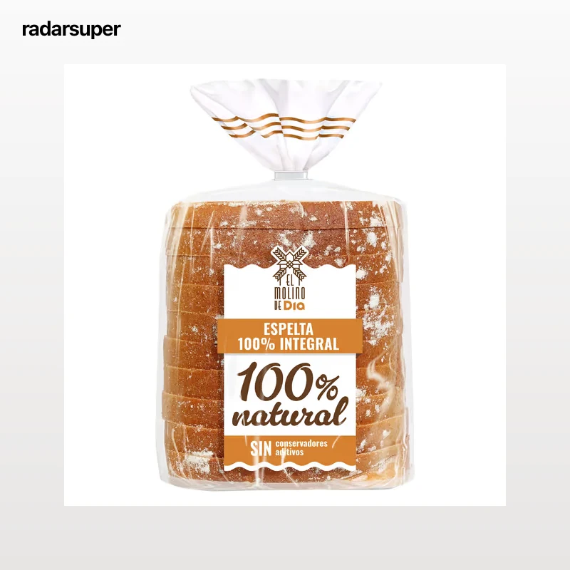 Pan de molde espelta integral El molino de Dia 400 g