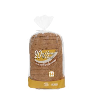 Pan de molde integral con 20% avena 5% trigo sarraceno