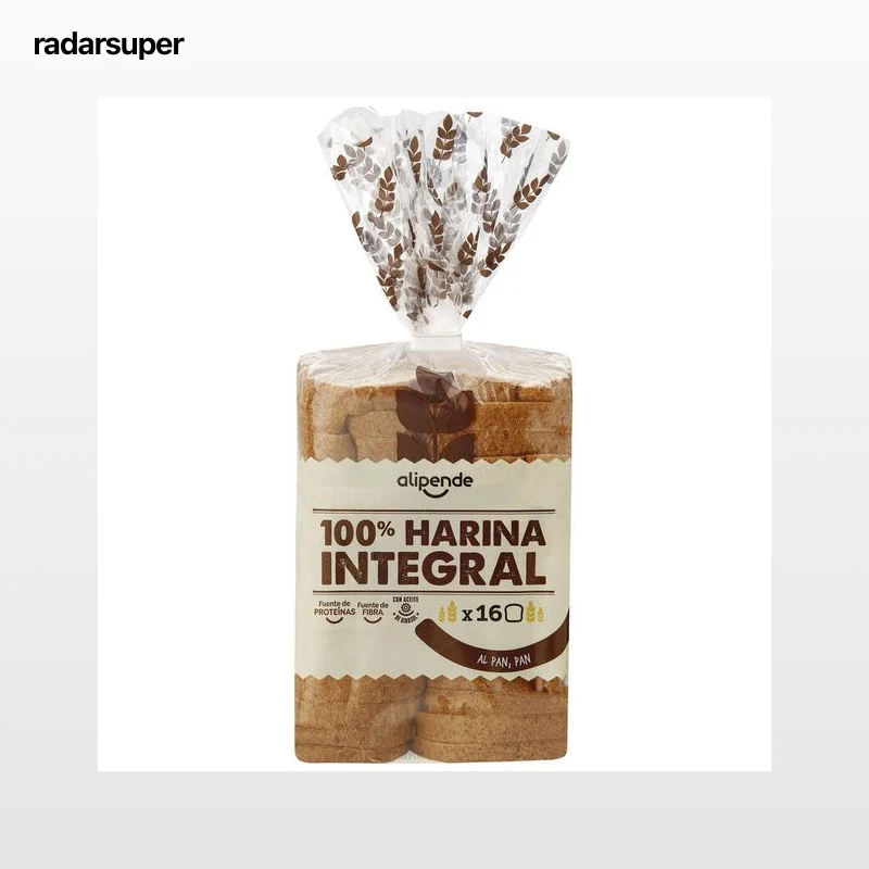 Pan de molde integral Alipende 460g