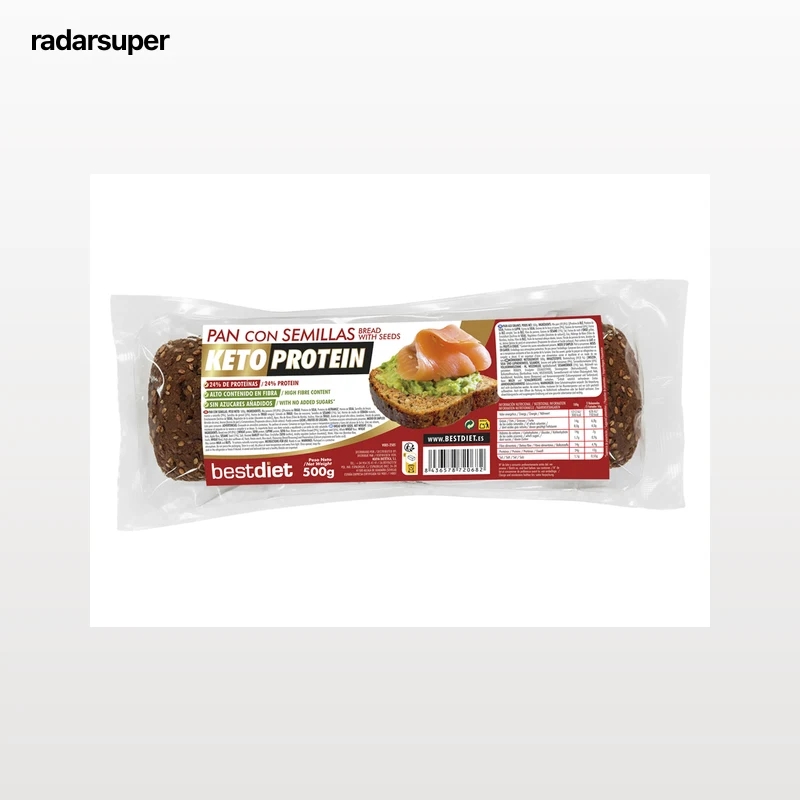 Pan molde Keto Protein Bestdiet Sport semillas 500g
