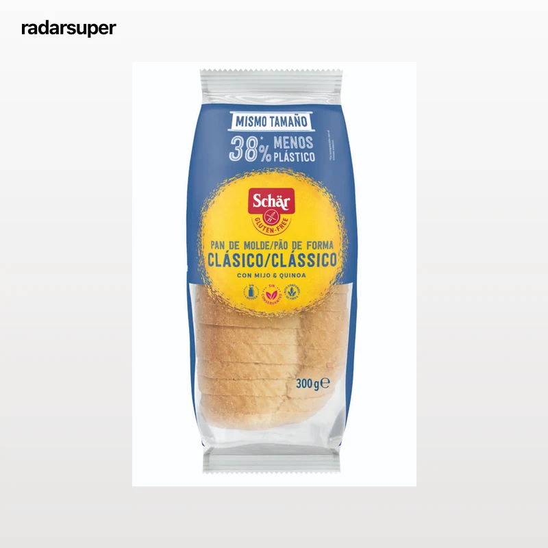 Pan de molde sin gluten Schär 300g clásico