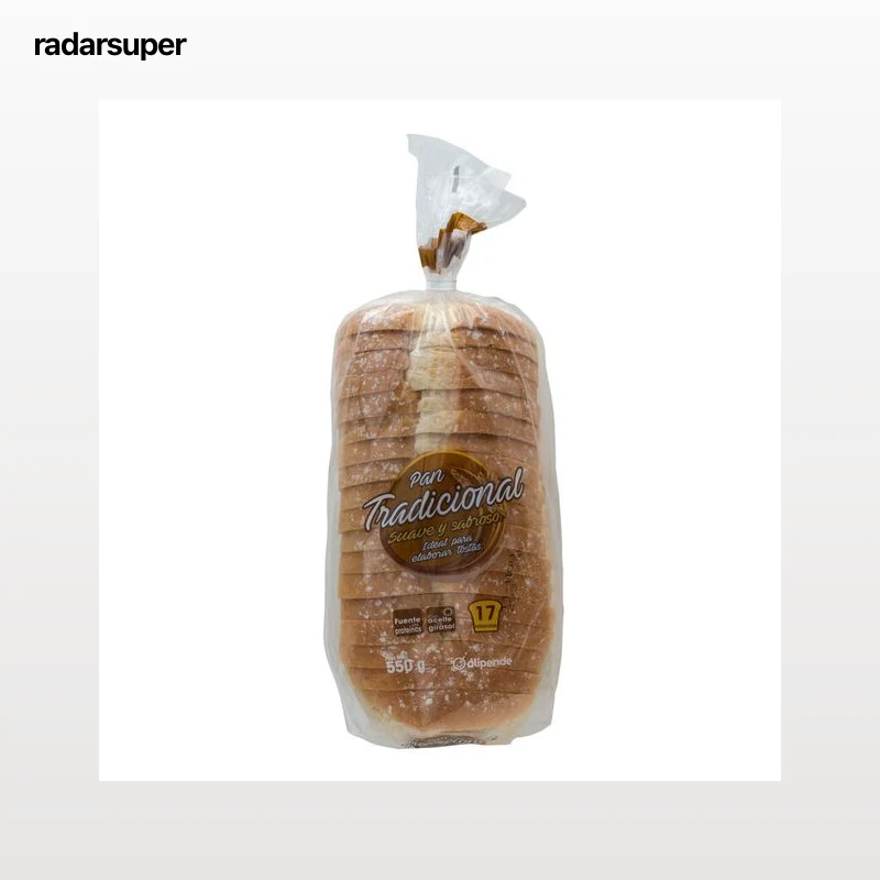 Pan de molde tradicional Alipende 550g