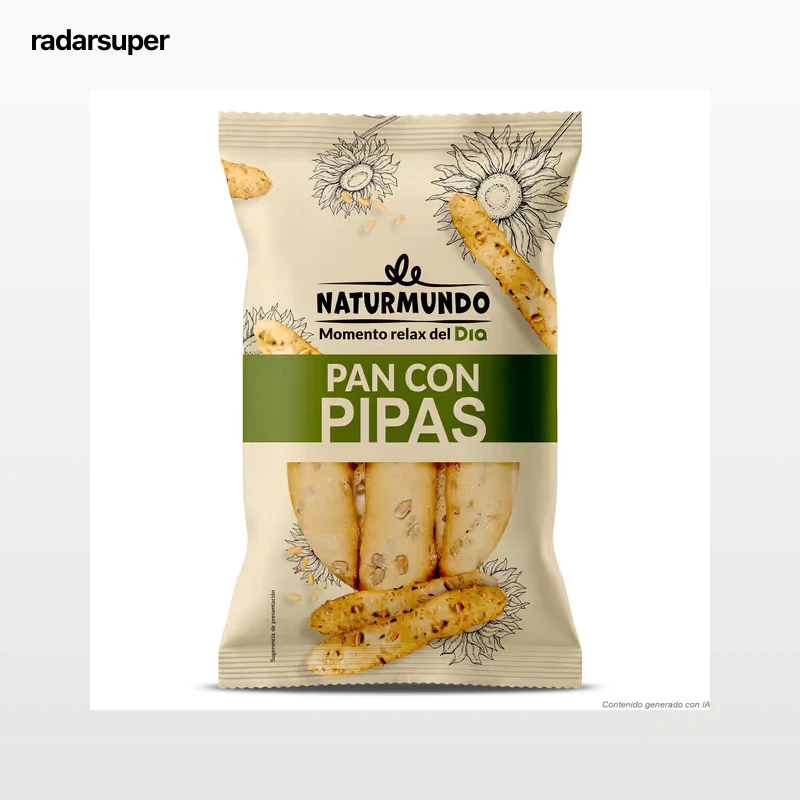 Pan de pipas Dia Naturmundo 90 g