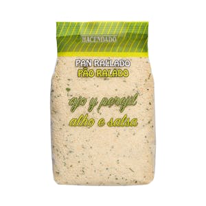 Pan rallado con ajo y perejil