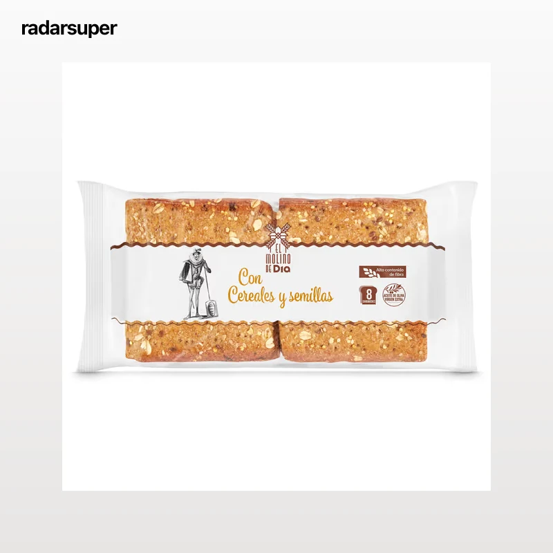 Pan de sandwich con cereales y semillas El molino de Dia 310 g