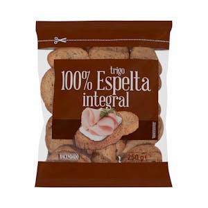 Pan tostado 100% espelta integral