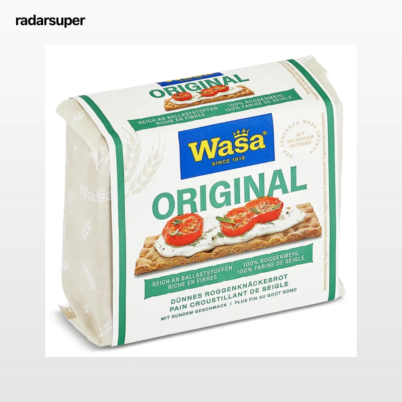 Pan tostado de centeno original Wasa 205 g
