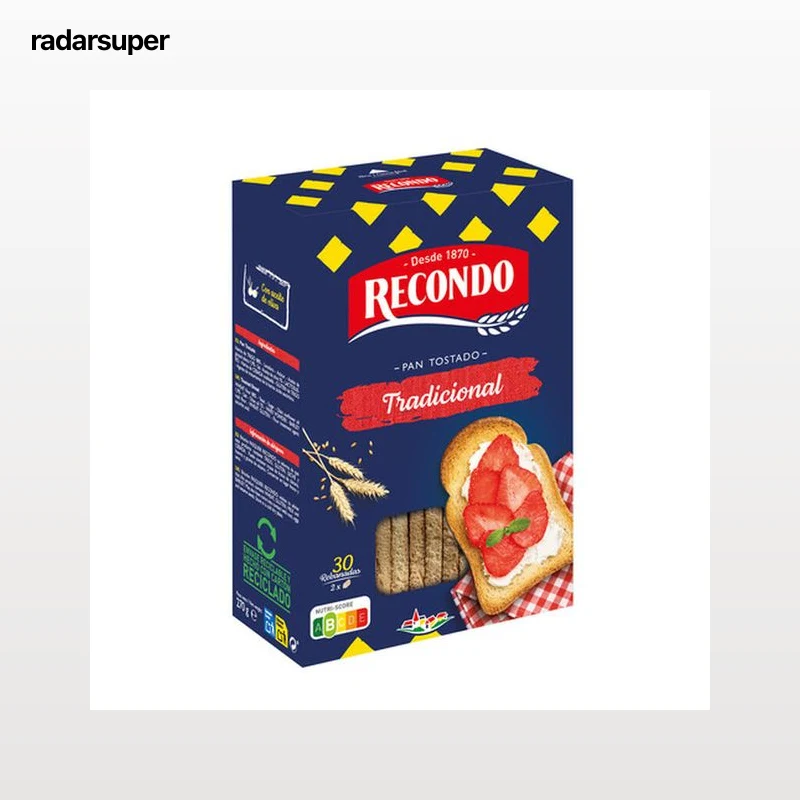 Pan tostado Recondo 30 uds