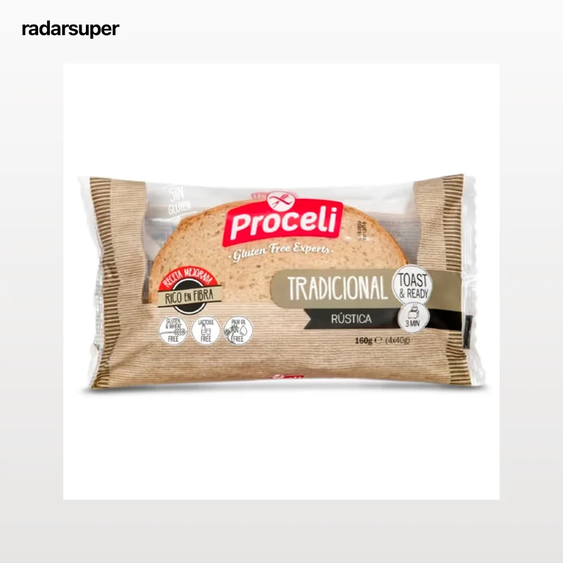 Pan tradicional sin gluten Proceli 160 g