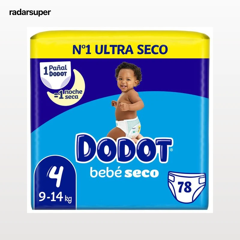 Pañal Dodot talla 4 78 uds