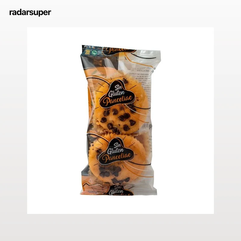 PANCELIAC Magdalenas congeladas sin chocolate, elaboradas sin gluten 2 x 45 g.