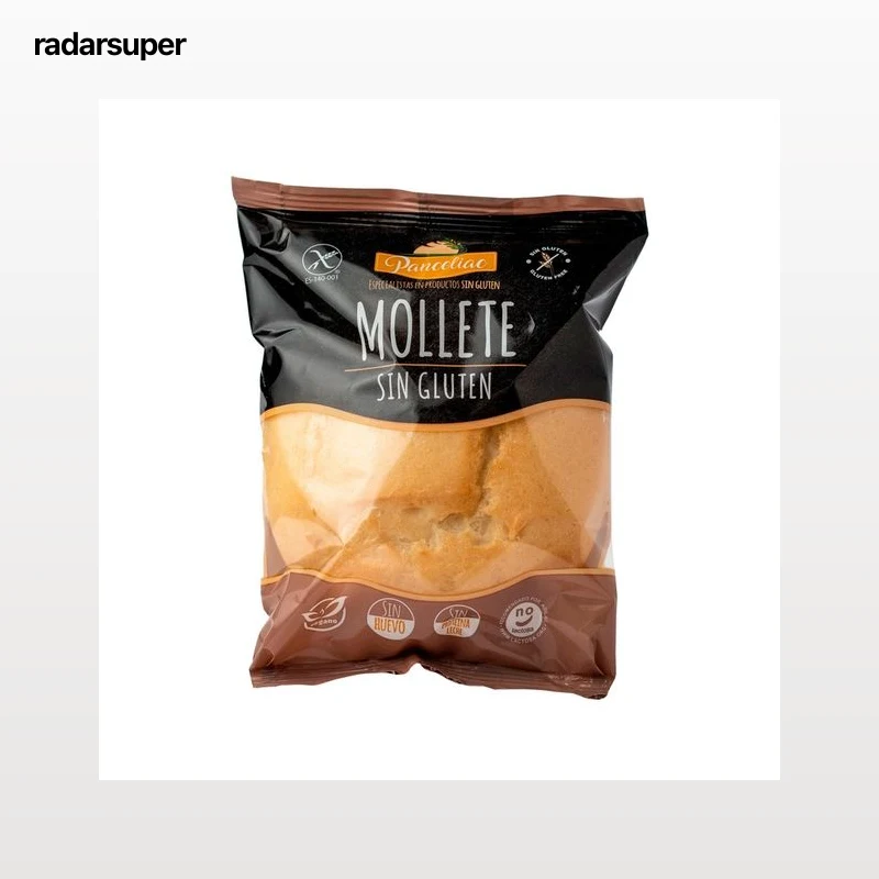 PANCELIAC Mollete de pan ultracongelado y elaborado sin gluten 80 g.