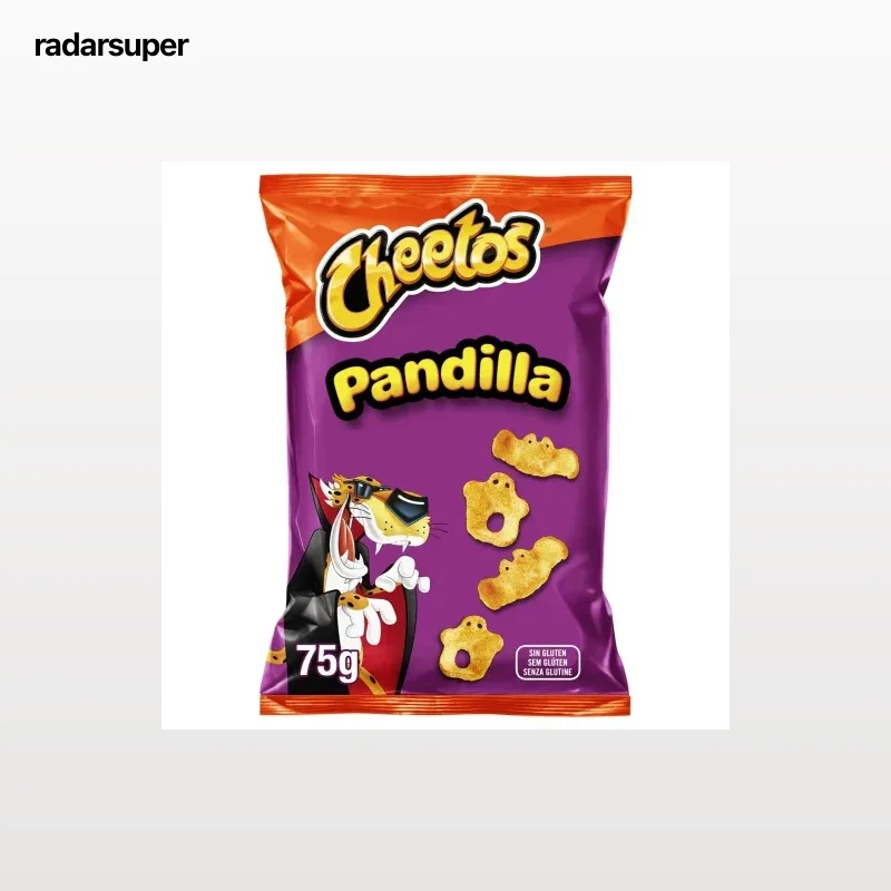 Pandilla sabor queso Cheetos sin gluten 75 g.